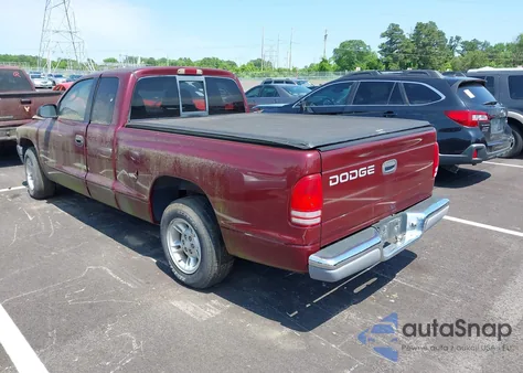 2000 Dodge Dakota Slt/Sport из США, поврежденный, VIN 1B7GL22X9YS682436